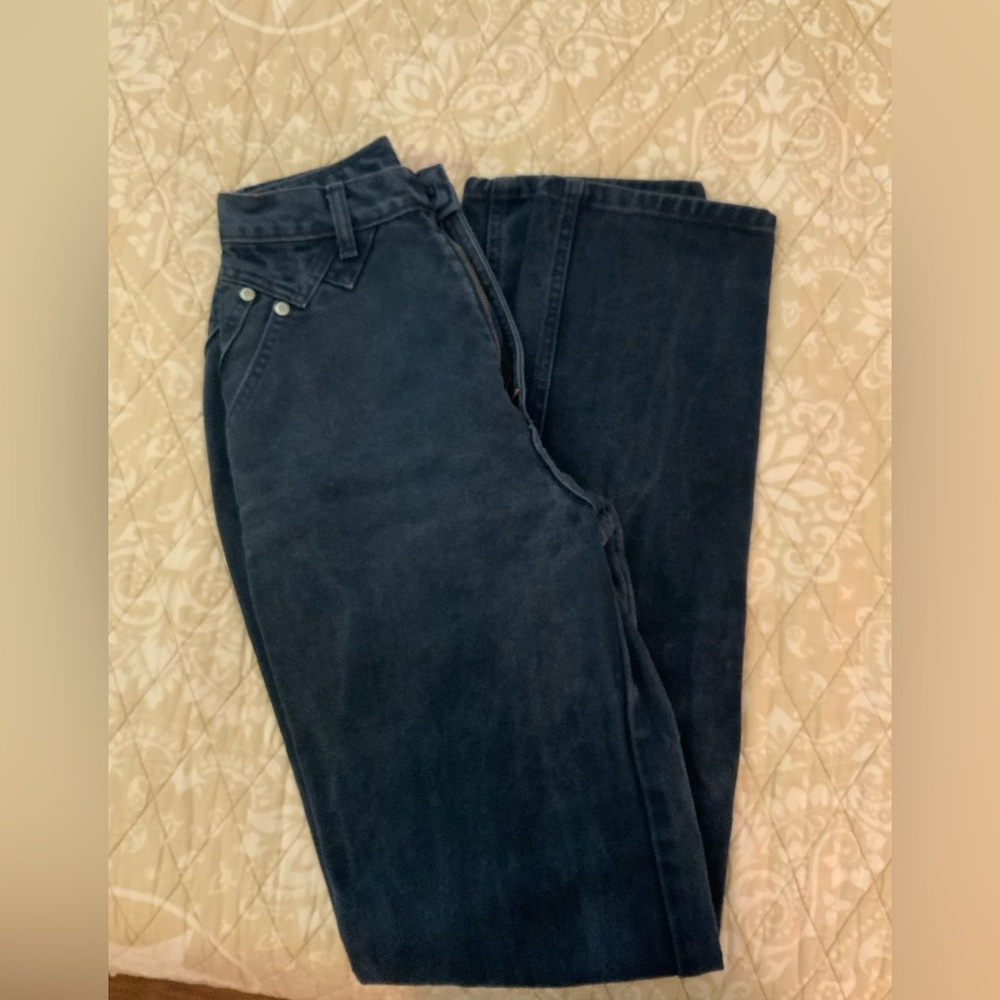 Rockies Women's Straight Leg Jeans - Dark Blue
